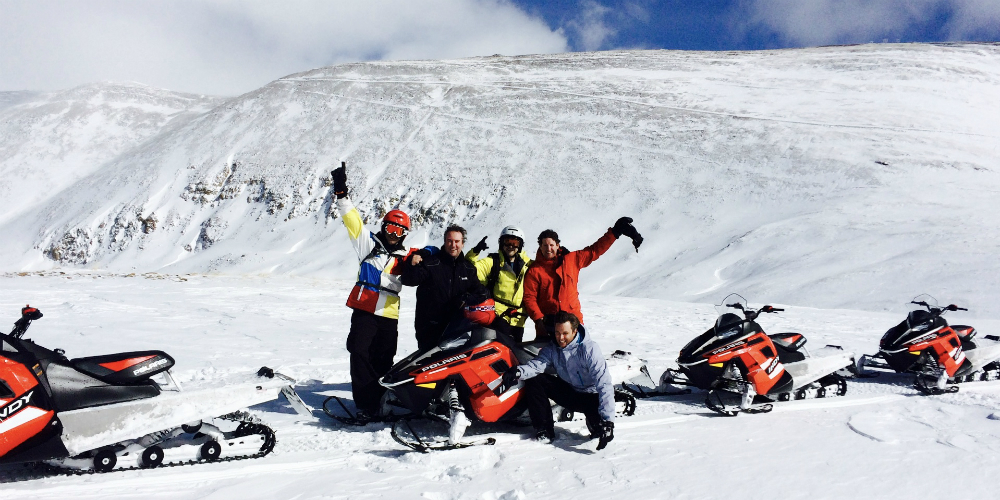 best snowmobile tours in keystone colorado