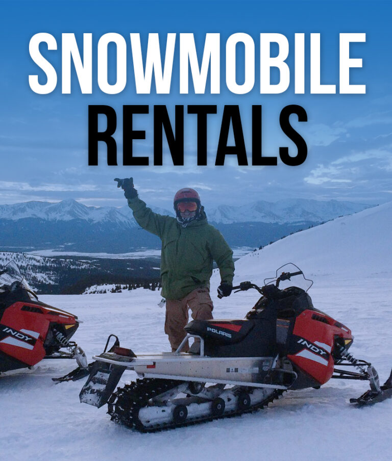 Keystone, Colorado 80435 Snowmobile Tours and Rentals by HCT